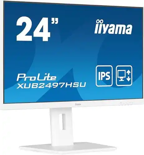Iiyama Prolite XUB2497HSU-W2 24 Zoll Monitor mit Full-HD und 100Hz