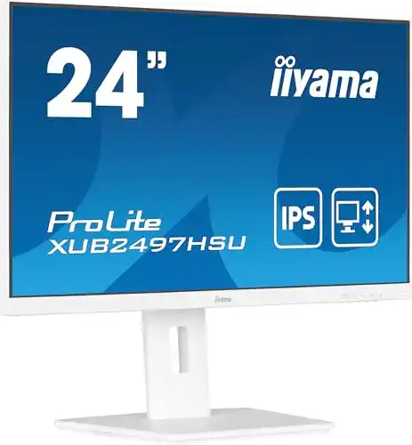 Iiyama Prolite XUB2497HSU-W2 24 Zoll Monitor mit Full-HD und 100Hz