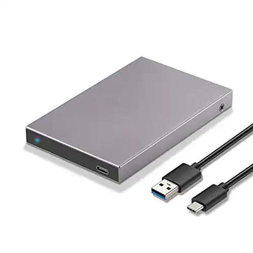 Festplattengehäuse 2,5 Zoll aus Aluminium von SSK