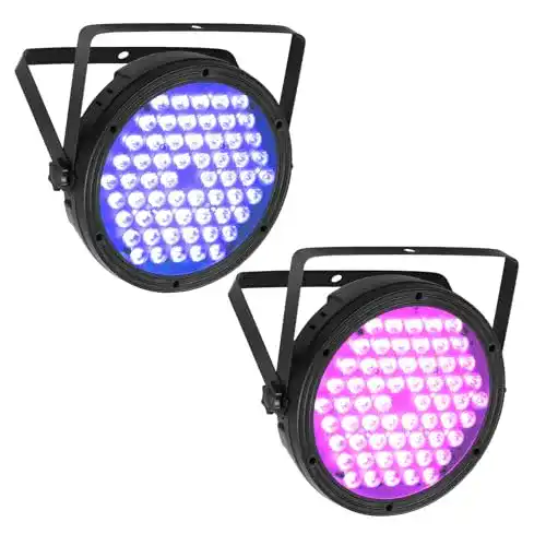 Betopper 120W LED Par Licht RGBW 4-in-1 für Bühnenbeleuchtung