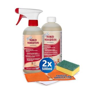 Nikotinentferner Niko Nikotin Ultra Profi-Entferner für Nikotin und Vergilbung