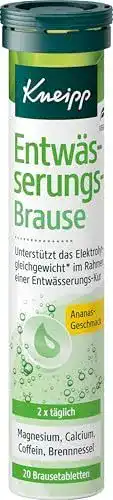 Kneipp Entwässerungs-Brausetabletten zur Unterstützung des Elektrolytgleichgewichts