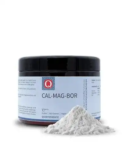 Calcium-Pulver Quintessence Cal-Mag-Bor 360g – Vegan und natürlich