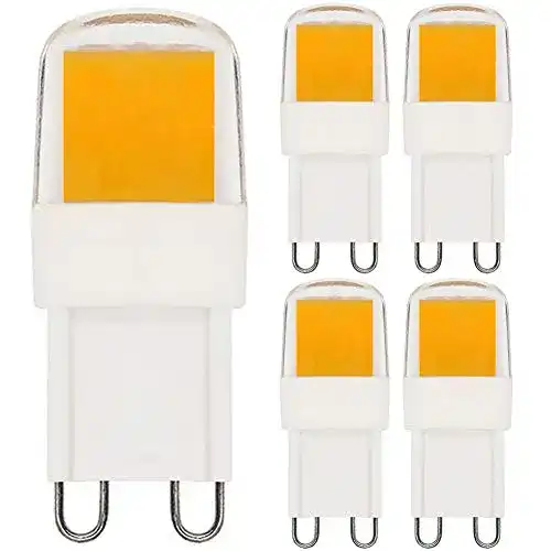 LED G9 dimmbar Zhenming 2W in Warmweiß 3000K für Halogenlampen Ersatz