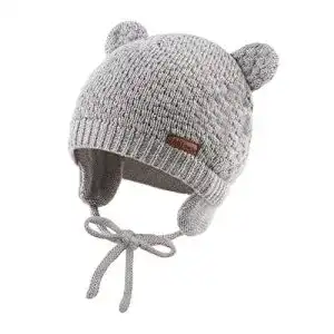 Babymütze Xiaohawang für den Winter – Strickmütze für Jungen und Mädchen