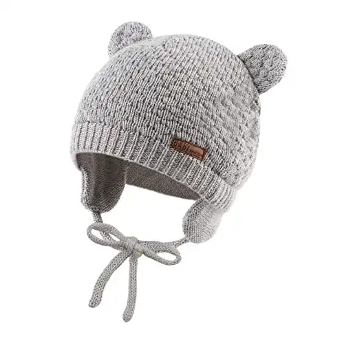 Babymütze Xiaohawang für den Winter – Strickmütze für Jungen und Mädchen