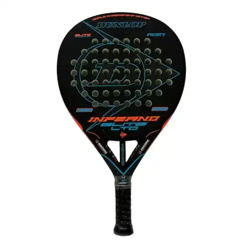 Dunlop Inferno Elite Padel-Schläger in Orange und Blau