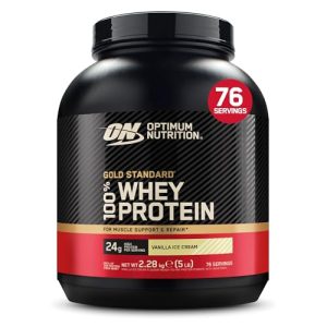 Whey-Protein Vanille von Optimum Nutrition Gold Standard 100%