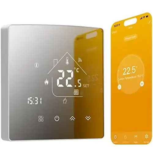 Raumthermostat Beok Controls Beok Spiegel Smart für Fußbodenheizung