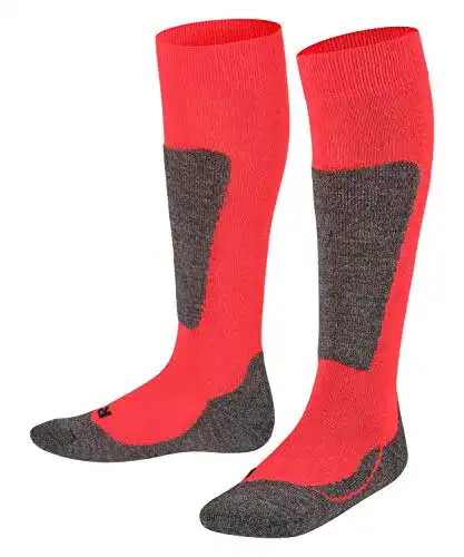Falke Unisex Kinder Skisocken Active Ski K KH Wolle