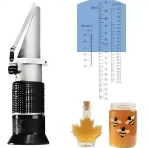Refraktometer für Honig und Ahornsirup von Hunterbee