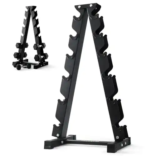 Hantelablage Physkcal 6-Tier Kurzhantel Rack für Kurzhanteln
