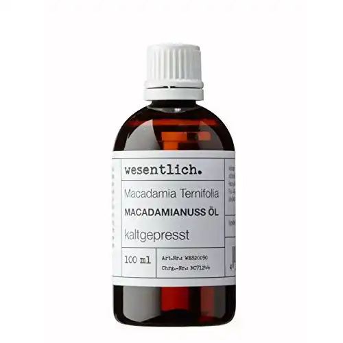 Macadamiaöl kaltgepresst 100ml – 100% reines Öl für Haut und Haare