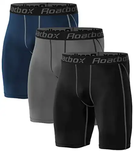 Shapewear Herren Roadbox 3er Pack Kompressionsshorts