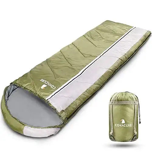 Covacure Outdoor Schlafsack für alle Jahreszeiten