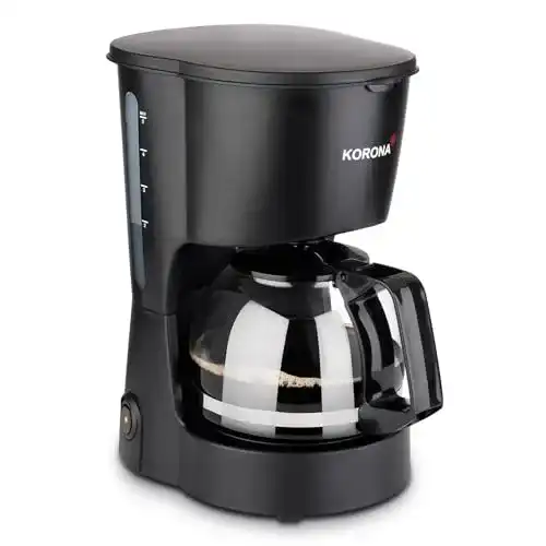 Filterkaffeemaschine Korona 12011 in Schwarz für 5 Tassen