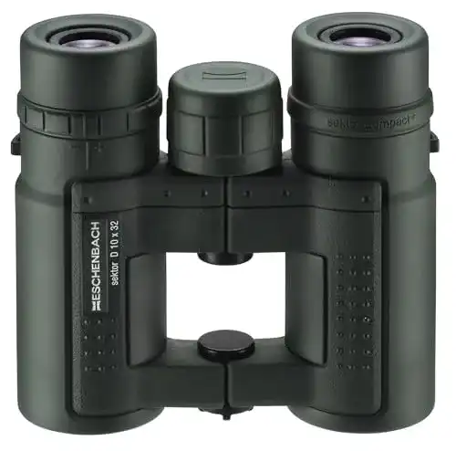 Eschenbach Optik Sektor D compact+ 10×32 Fernglas für Naturbeobachtungen