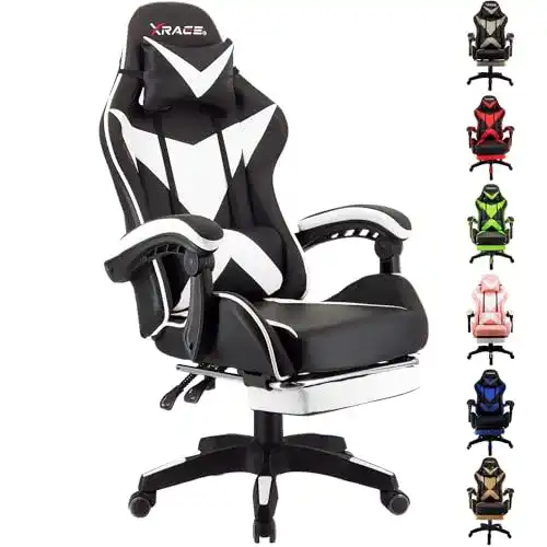 Gaming-Stuhl bis 100 Euro – Ergonomischer Bürostuhl mit Lendenstütze