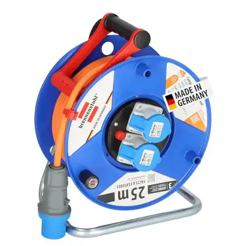 Brennenstuhl CEE Camping-Kabeltrommel 230V mit 25m Kabel