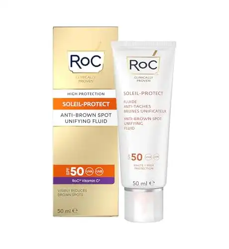 Sonnencreme gegen Pigmentflecken Roc Soleil-Protect Unifying Fluid