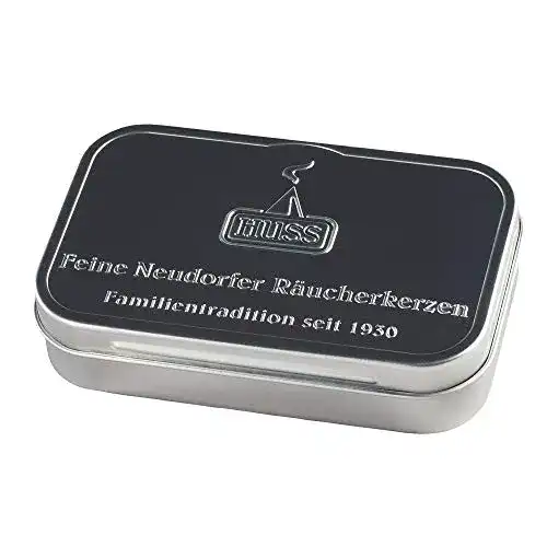 Huss Räucherkerzen in praktischer Blechdose, klein