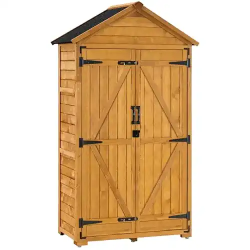 Gartenschrank von MCombo – Geräteschuppen und Werkzeugschrank