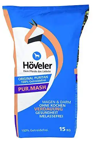 Mash für Pferde von Höveler – Puritan Original Pur.Mash, 15 kg