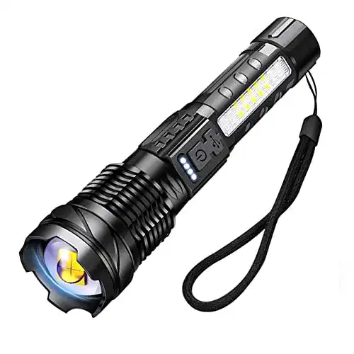 LED Taschenlampe HOSONIC A76 wiederaufladbar mit hoher Leuchtkraft