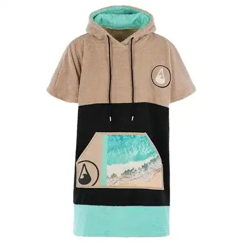Surf-Poncho Wave Hawaii Ericeira Praktische Umkleidehilfe für Wassersport