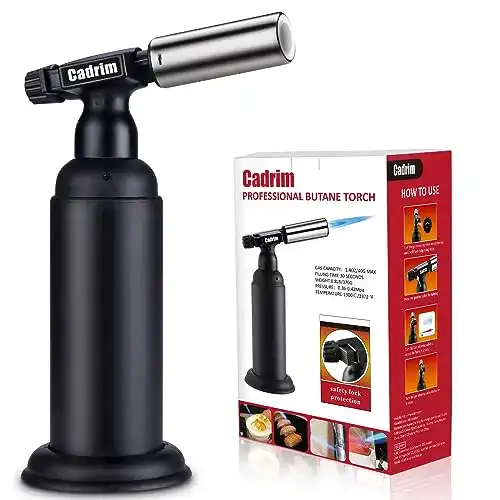 Cadrim Flambierbrenner – Butangasbrenner mit Dualflammenfunktion