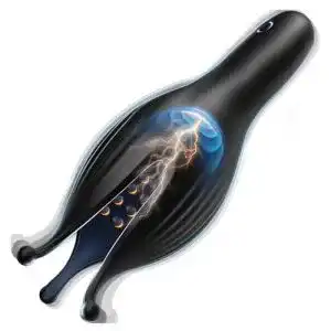 Eichelvibrator Tagnaff für Männer mit 360° Stimulation und 10 Modi