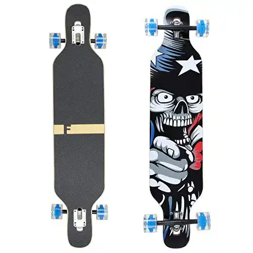 Longboard FunTomia Flex1 für Fahrer bis 122 kg – Camber Design