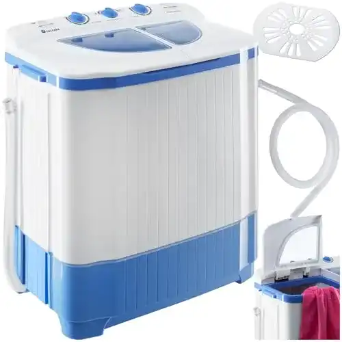 Mini-Waschmaschine tectake portable 4,5 kg für zu Hause und unterwegs