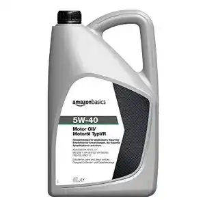 Motoröl 5W-40 von Amazon Basics für Benzin- und Dieselmotoren, 5 l