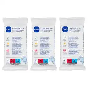 Desinfektionstücher von MAM im 3er Pack für hygienische Reinigung