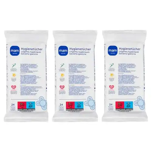 Desinfektionstücher von MAM im 3er Pack für hygienische Reinigung