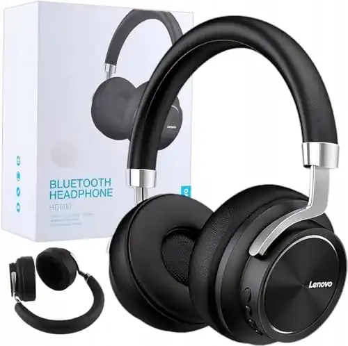 Lenovo HD800 Bluetooth-Kopfhörer mit Mikrofon und Noise-Cancelling