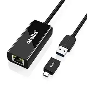 Atolla USB LAN Adapter, USB 3.0 zu RJ45 Gigabit Ethernet
