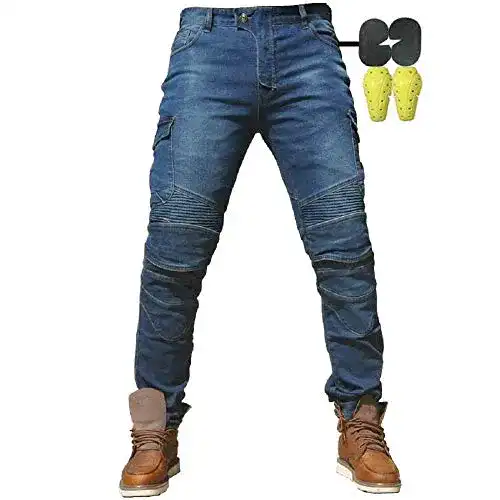 Motorradjeans CBBI-WCCI Sportliche Motorradhose mit Protektoren