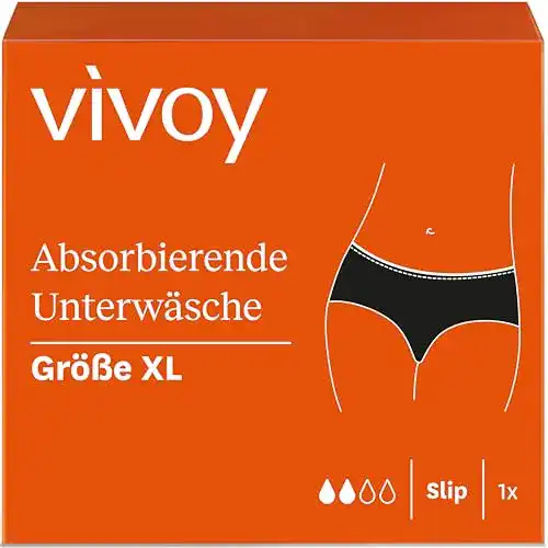 Inkontinenz-Slip für Damen Vivoy Discreet absorbierende Unterwäsche