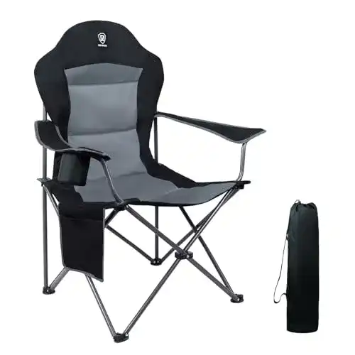 Campingstuhl von Ever Advanced Faltbar, 160 kg Tragkraft, Groß