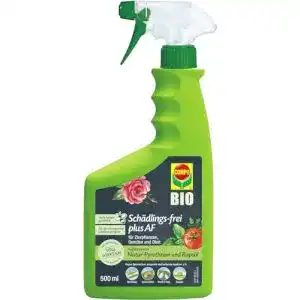 Compo Schädlings-frei plus AF – Spray gegen Schädlinge für Zierpflanzen und Obst