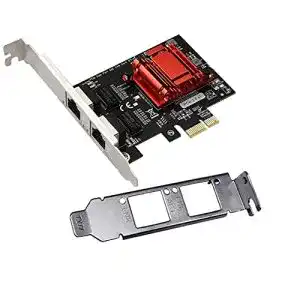 Netzwerkkarte Ulansen Dual-Port PCIe Gigabit Ethernet Adapter