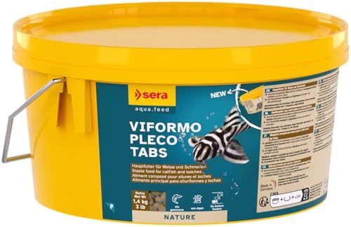 Welsfutter Sera Viformo Nature 1,4 kg – Tablettenfutter für Welse
