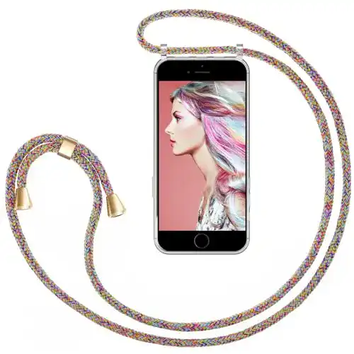 Handykette ZhinkArts kompatibel mit Apple iPhone 7, 8-4,7″