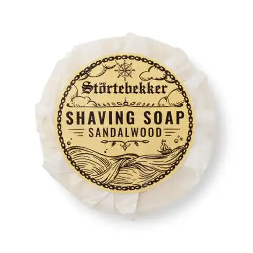Rasierseife Störtebekker Premium Sandelholz 70g für empfindliche Haut