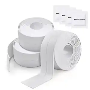 Weichsockelleiste JEEZAO – Wasserdichtes Dichtungsband mit 3 Rollen