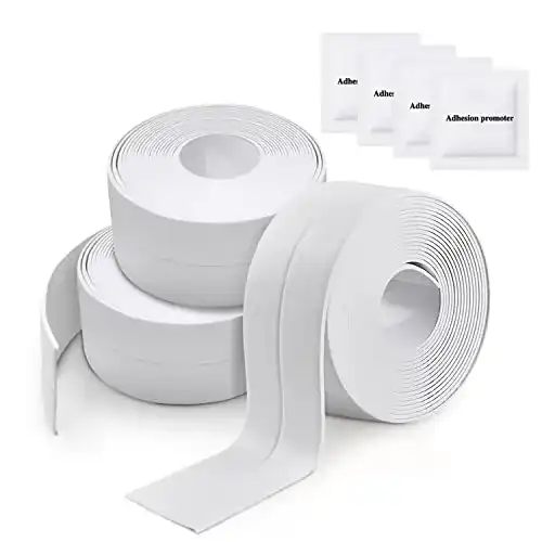 Weichsockelleiste JEEZAO – Wasserdichtes Dichtungsband mit 3 Rollen