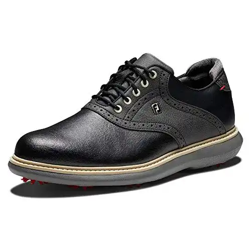 Golfschuh Herren FootJoy Fj Traditionen in Schwarz