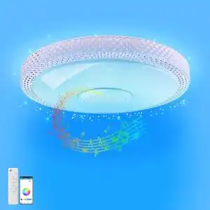 LED-Deckenleuchte mit Lautsprecher von TOPBOS, 30W dimmbar
